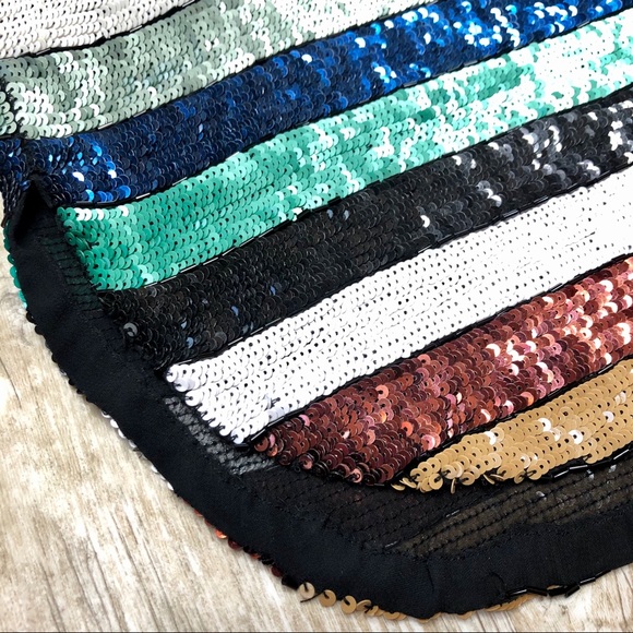 ATTICO Sabrina Sequin Dress Multi Rainbow Mini NWT - Picture 13 of 15